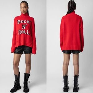 Zadig & Voltaire Alma Rock N Roll Jumper, L